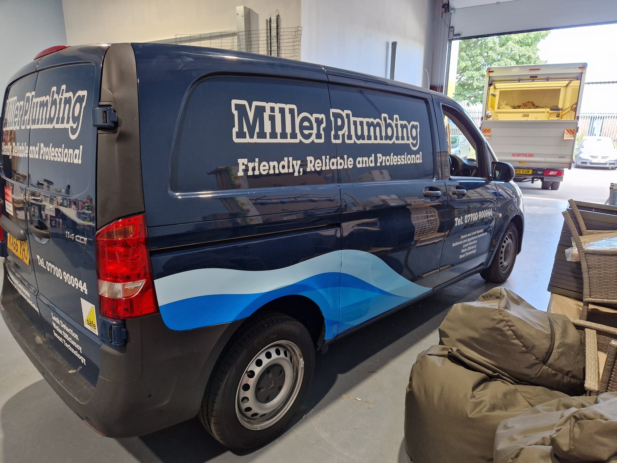 Netflix Adolesence Miller Plumbing Van